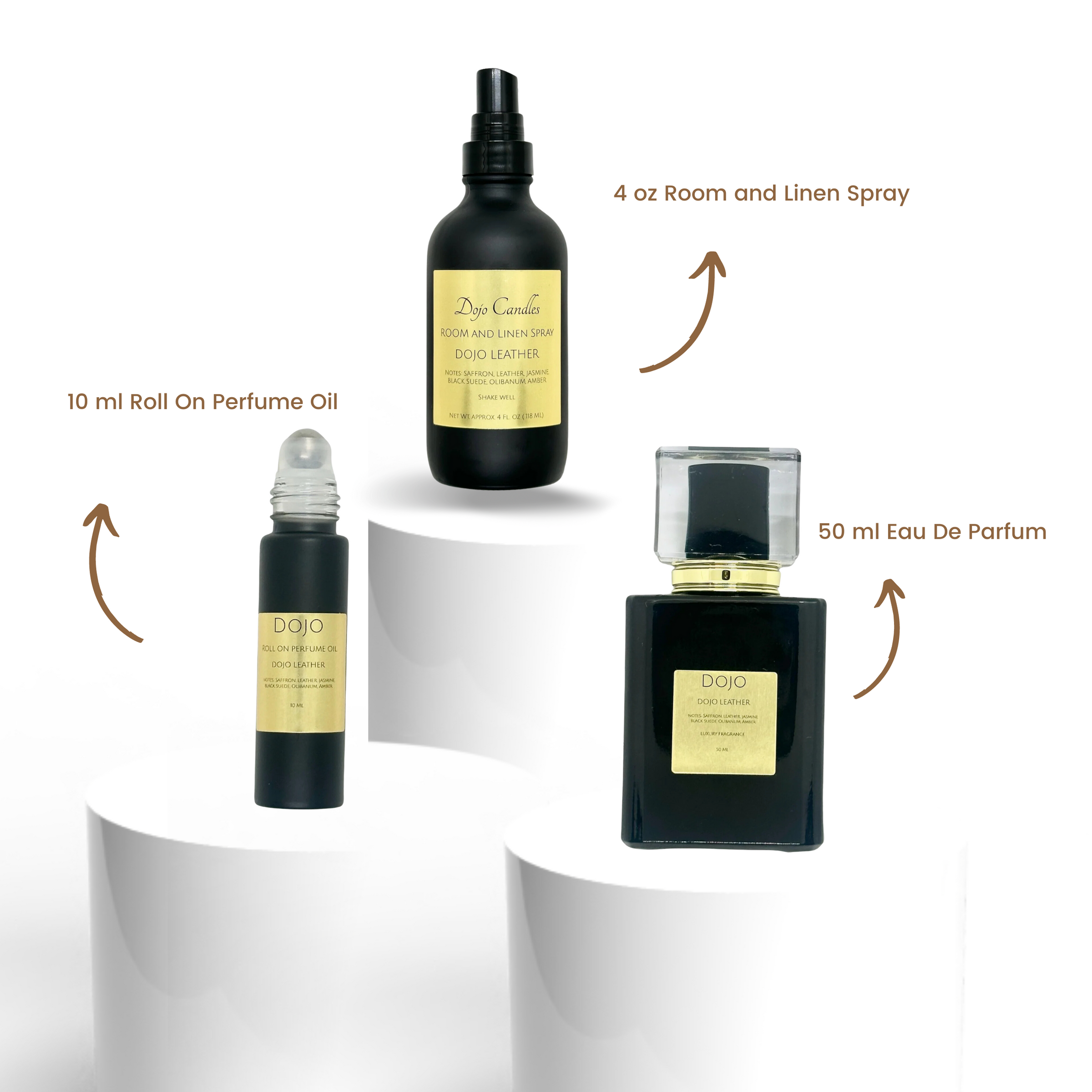 Dojo Leather (Tuscan Leather by Tom Ford dupe) Bundle #2