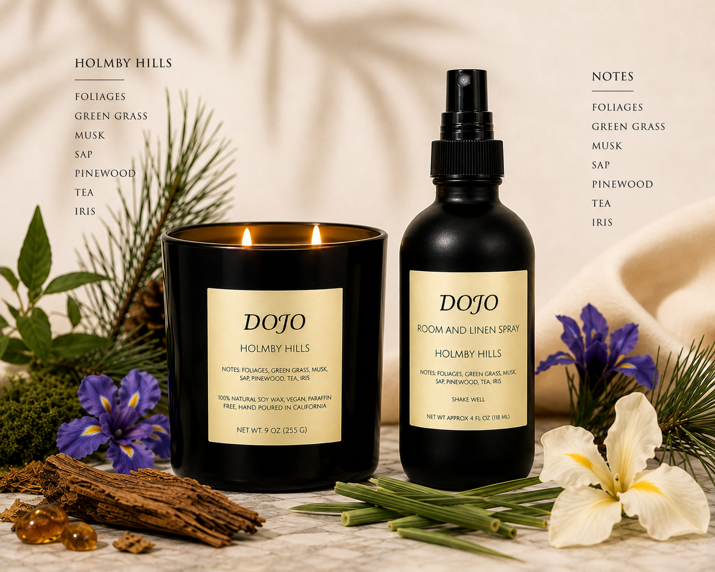 Holmby Hills Home Fragrance Set