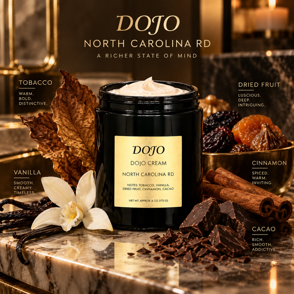 North Carolina Rd Dojo Cream