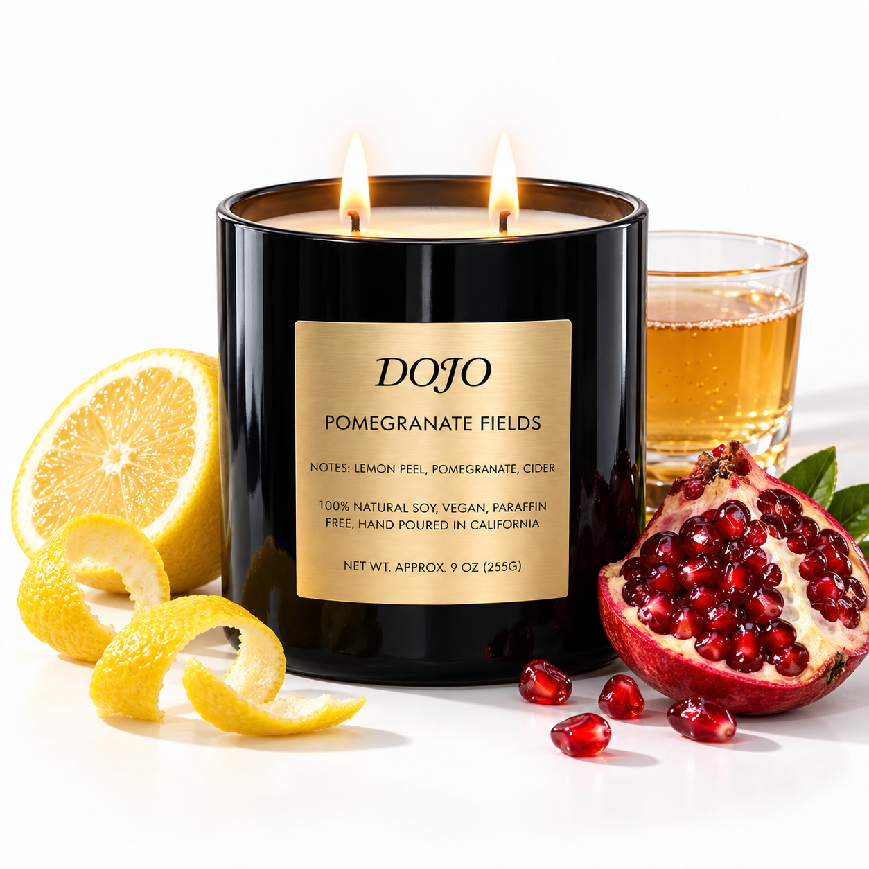 Pomegranate Fields Luxury Candle